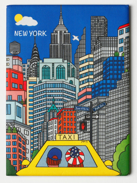 Taxi Ride Magnet