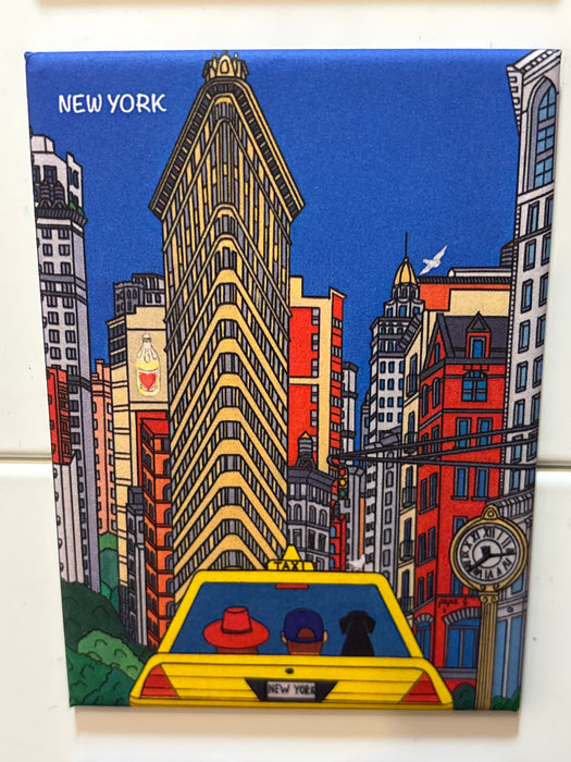 Imán para punto de venta de Flat Iron Building