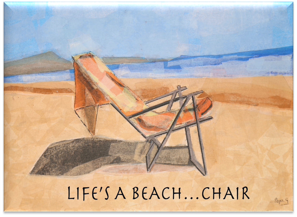 Beach Chair Magnet