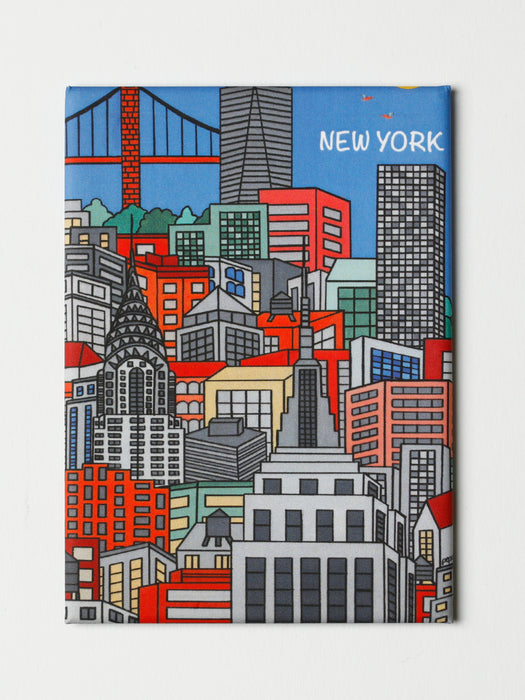 NY Icons Magnet