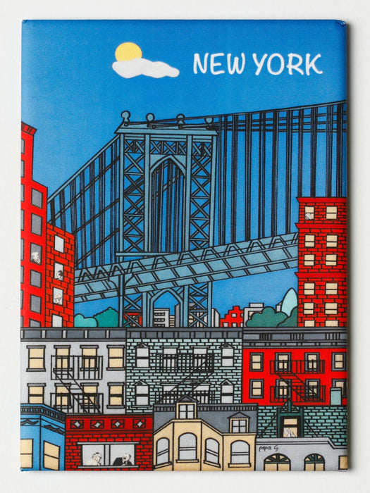 Manhattan Bridge Magnet