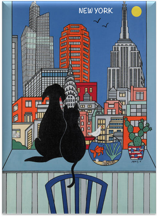 Dr. Doolittle's NY Apartment Magnet POS