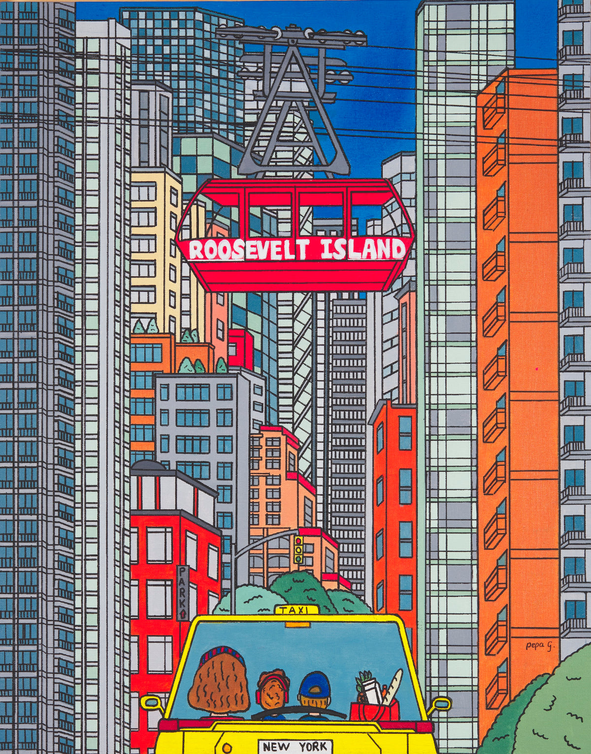 First Avenue Flyer– Pepa G Art